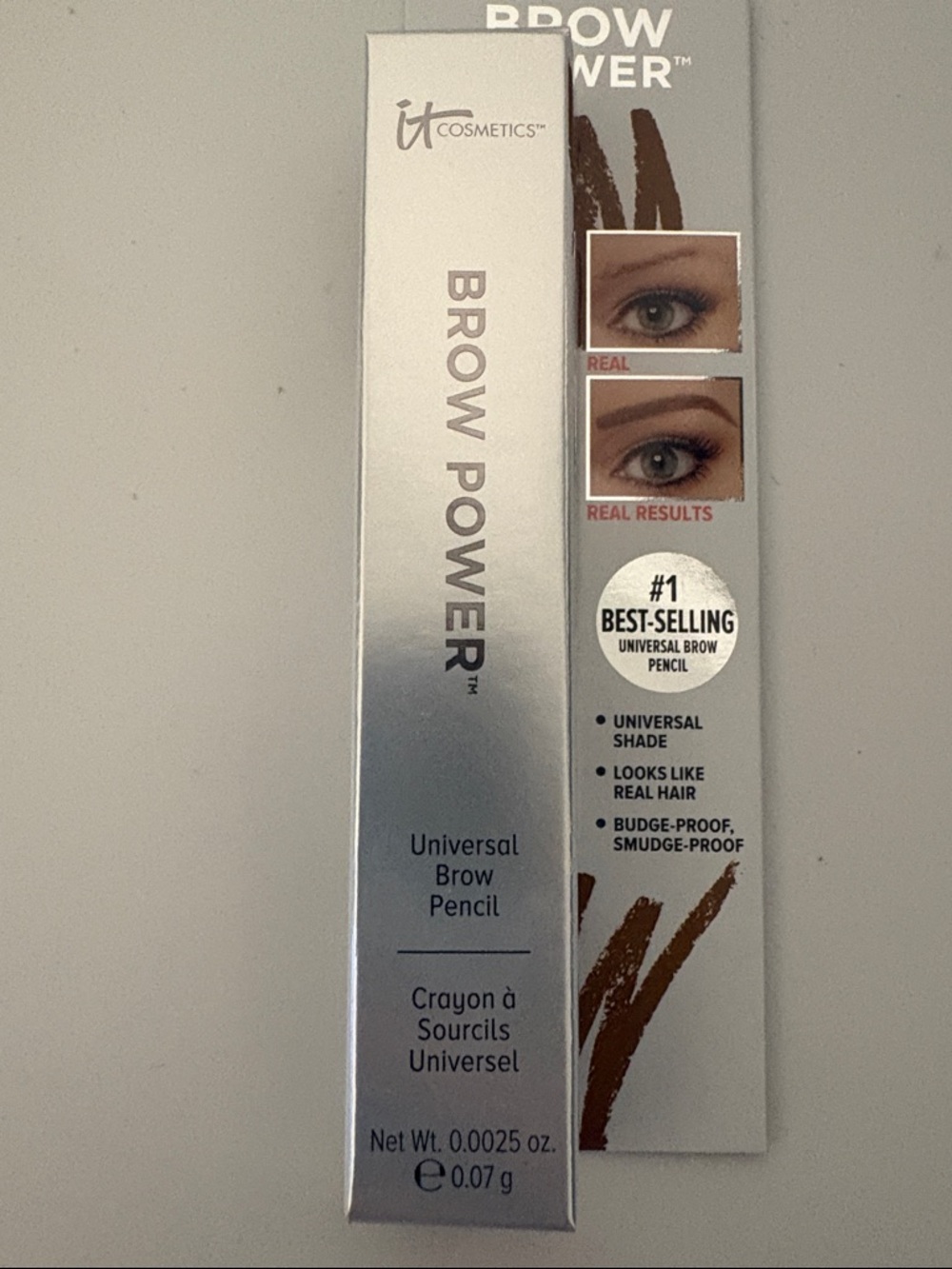 NIB [IT Cosmetics] Brow Power Universal Eyebrow Pencil in Universal Taupe 0.07g - Picture 11 of 15